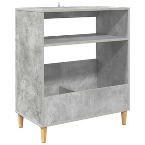 vidaXL Pagrieziena atskaņotāja statīvs Betona pelēks 71 x 39,5 x 83 cm