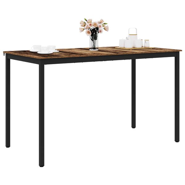 vidaXL Stāvo&scaron;s bāra galds Inženierijas koks