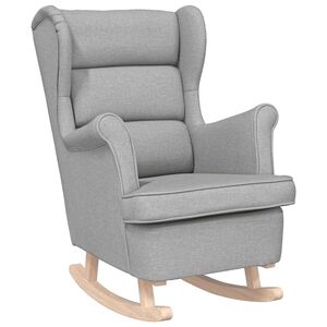 vidaXL &Scaron;ūpuļkrēsls Cloud Grey 74x90x102 cm Audums