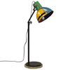 vidaXL grīdas lampa, 25 W, krāsaina, 30x30x100-150 cm, E27