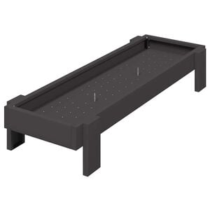 vidaXL Vistas baro&scaron;anas grozs Melna 80 x 28 x 13.5 cm