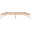 vidaXL gultas rāmis, masīvkoks, 180x200 cm, liels, divvietīgs