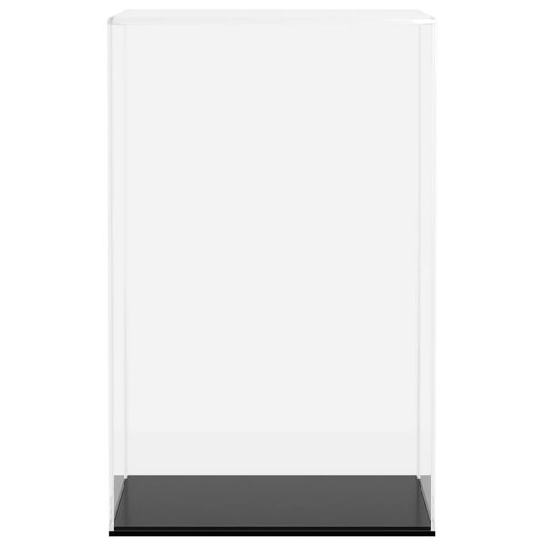 vidaXL vitrīnas kaste, caurspīdīga, 22x18x35 cm, akrils