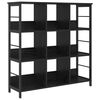vidaXL Grāmatu plaukts 9 līmeņi 102 x 32 x 104,5 cm Inženierijas koks