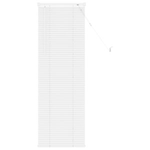 vidaXL Venēcijas žalūzija Balts 150 x 40 cm 25 mm PVC