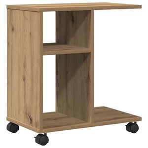 vidaXL Pusgaldiņ&scaron; amatnieku ozola 50 x 30 x 55 cm Inženierijas koks