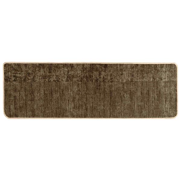 vidaXL Paklāja ceļ&scaron; MARSA Meža zaļa 350 x 100 cm Poliesters un PVC