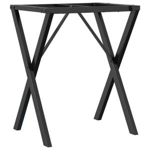 vidaXL virtuves galda kājas, X-forma, 50x40x73 cm, tērauds