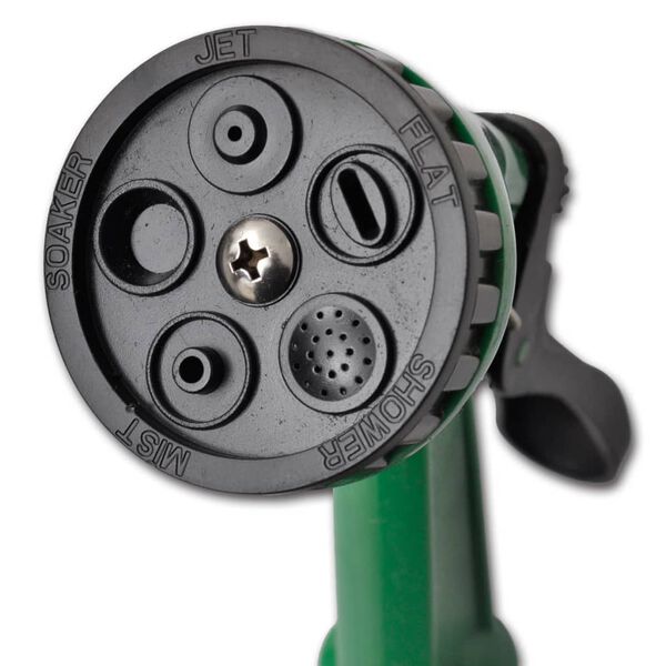 Dārza Spirālveida &Scaron;ļūtene ar Savienojumu un Smidzinātājuzgali 15 m