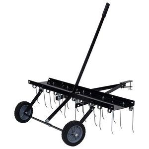 vidaXL zālāja skarifikators, 100 cm