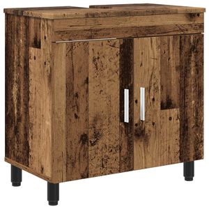 vidaXL Vannas istabas mēbele Vecs koks 60 x 35 x 60 cm