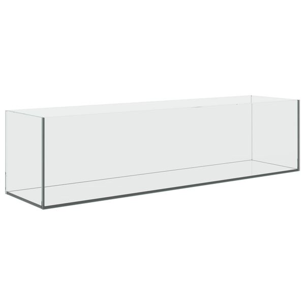 vidaXL Akvārijs ar uzglabā&scaron;anu Caurspīdīgs 80 x 20 x 20 cm Stikls