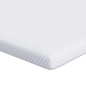 vidaXL Atmiņas putas matrača virsma 70 x 200 cm Thick Mīksts Balts