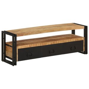 vidaXL TV skapītis, 120x30x40 cm, mango masīvkoks
