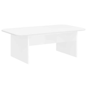vidaXL Kafijas galdiņ&scaron; Balts 93 x 53 x 33 cm Inženierijas koks