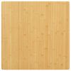 vidaXL galda virsma, 70x70x2,5 cm, bambuss