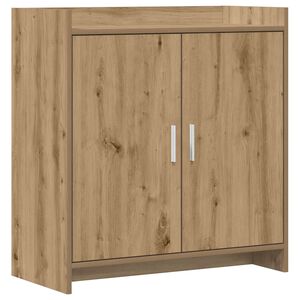 vidaXL Puse Artisan Ozols 72 x 36 x 80 cm Inženierijas koks