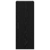 vidaXL Sienas skapis Melns ozolkoks 34,5 x 34 x 90 cm