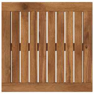 vidaXL Galda virsma 40,5 x 40 x 2 cm Taisnstūra Cietā akācijas koks