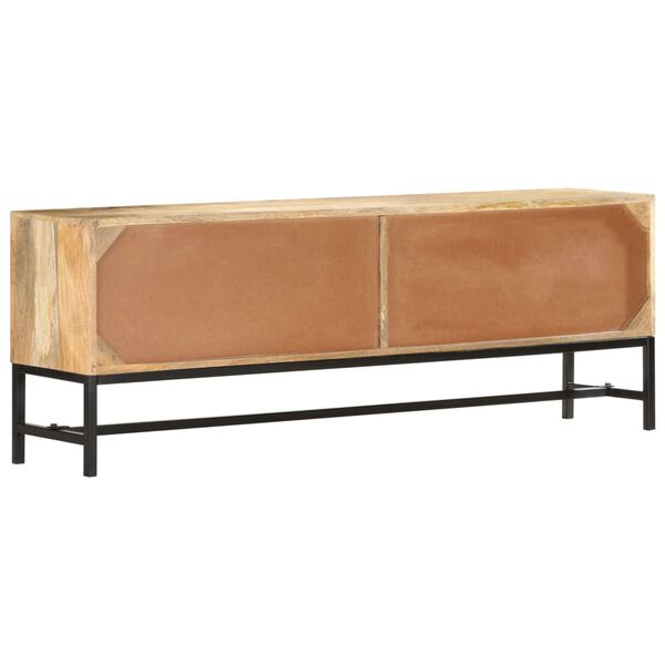 vidaXL TV skapītis, 140x30x50 cm, mango masīvkoks