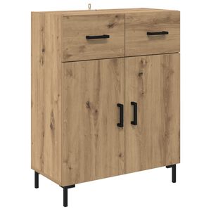 vidaXL Puse Artisānā ozols 69,5 x 34 x 90 cm Inženierijas koks