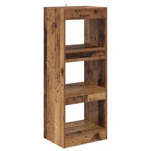 vidaXL Grāmatplaukts 3 līmeņi 40 x 30 x 103 cm Inženierijas koks