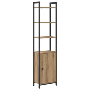 vidaXL Grāmatplaukts 6 līmeņi 40 x 24 x 161 cm Inženierijas koks