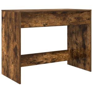 vidaXL Galds ar atvilktni Kūpināts ozols 100 x 50 x 78 cm