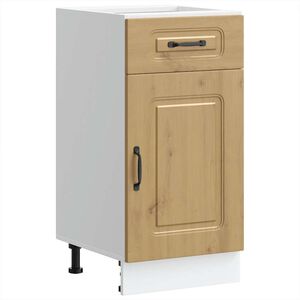 vidaXL virtuves apak&scaron;ējai skapītis, Kalmar, koka krāsā