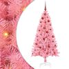 vidaXL Ziemassvētku eglīte Rozā 150 cm PVC