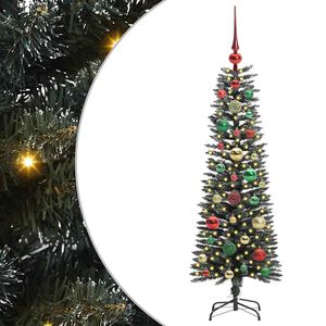vidaXL Mākslīgā Ziemassvētku eglīte Zaļa 120 cm