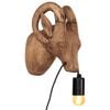 vidaXL sienas lampa, dzīvnieka forma, 25 W, 15x24x25 cm, E27