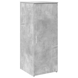 vidaXL glabā&scaron;anas skapis Betons pelēks 40x45x103,5 cm Engineered Wood