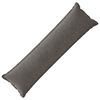 vidaXL Spilvenu pārvalks HOUTEN Tum&scaron;i pelēka 40 x 145 cm kordurojs