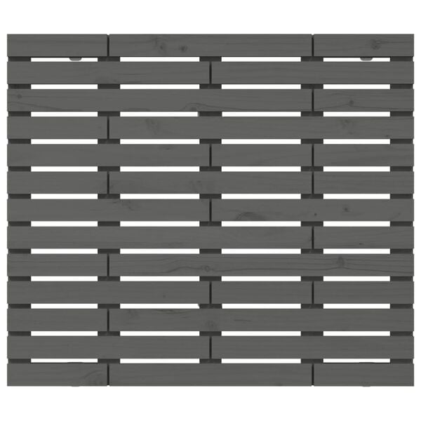vidaXL sienas galvgalis, 141x3x91,5 cm, priedes masīvkoks