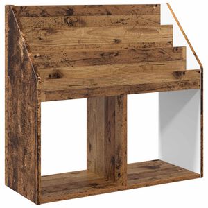 vidaXL Bērnu grāmatplaukts Vecs koks 72,5 x 29,5 x 69 cm