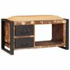 vidaXL Sols ar glabātuvi Daudzkrāsains 80 x 35 x 40 cm