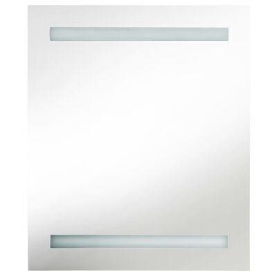 vidaXL vannasistabas skapītis ar spoguli un LED, 50x13,5x60 cm