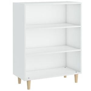 vidaXL kumode, balta, 69,5x32,5x90 cm, inženierijas koks