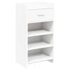 vidaXL Apavu skapis Balts 48 x 36 x 92 cm Inženierijas koks