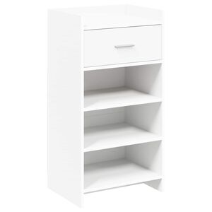 vidaXL Apavu skapis Balts 48 x 36 x 92 cm Inženierijas koks