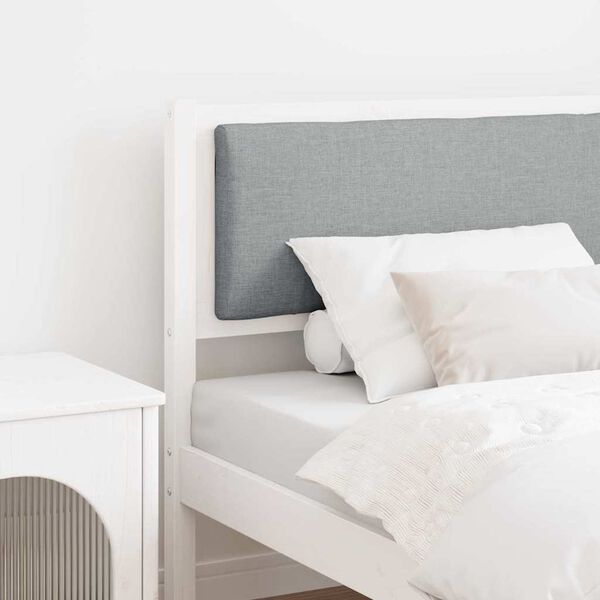 vidaXL Galvgalis Cits Balts 90 cm Priedes masīvkoks