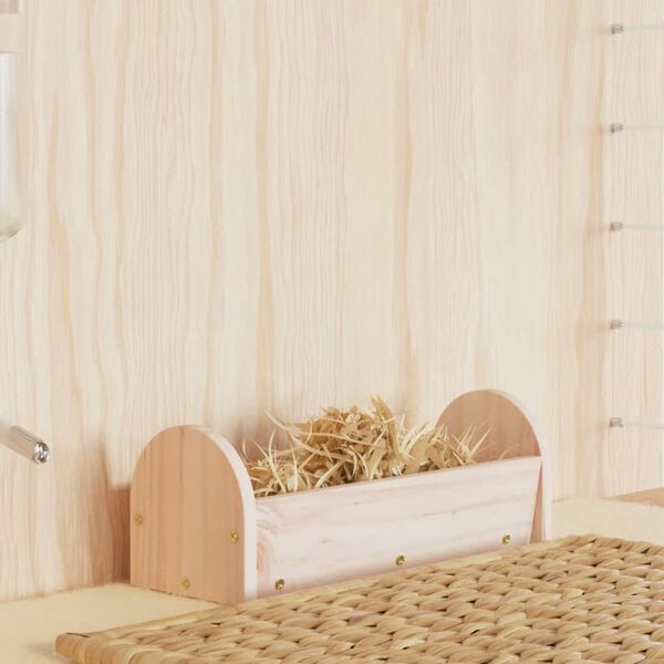 vidaXL siena barotava tru&scaron;iem, 28x10x10 cm, egles masīvkoks