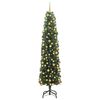 vidaXL Mākslīgā Ziemassvētku eglīte su 300 LED ar statīvu Zaļa 180 cm