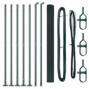 vidaXL Žoga āķis Zaļa