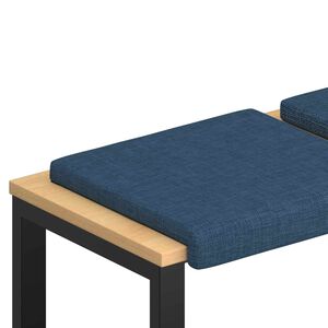 vidaXL Solspilvens 2 gab. Audums Zila Dziļums 35 cm