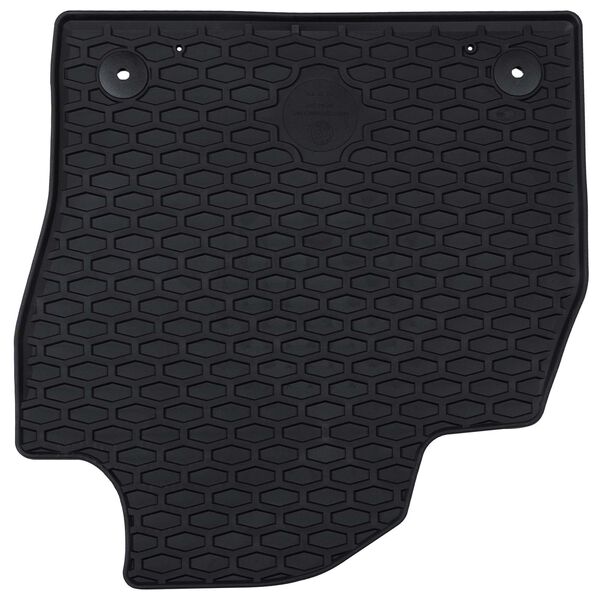 vidaXL Auto paklājs 4 pcs Melna VW POLO , TAIGO Gumija