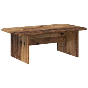 vidaXL Kafijas galdiņ&scaron; Vecs koks 93 x 53 x 33 cm Inženierijas koks