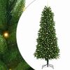 vidaXL Ziemassvētku eglīte su 300 LED ar statīvu Zaļa 240 cm PE