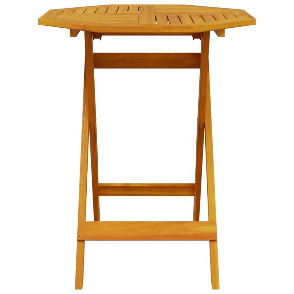 vidaXL 3-daļīgs bistro mēbeļu komplekts, saliekams, akācijas masīvkoks